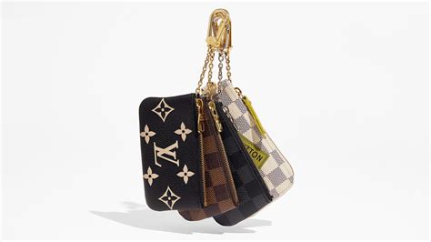 fashionphile louis vuitton key pouch|authentic Louis Vuitton keychain.